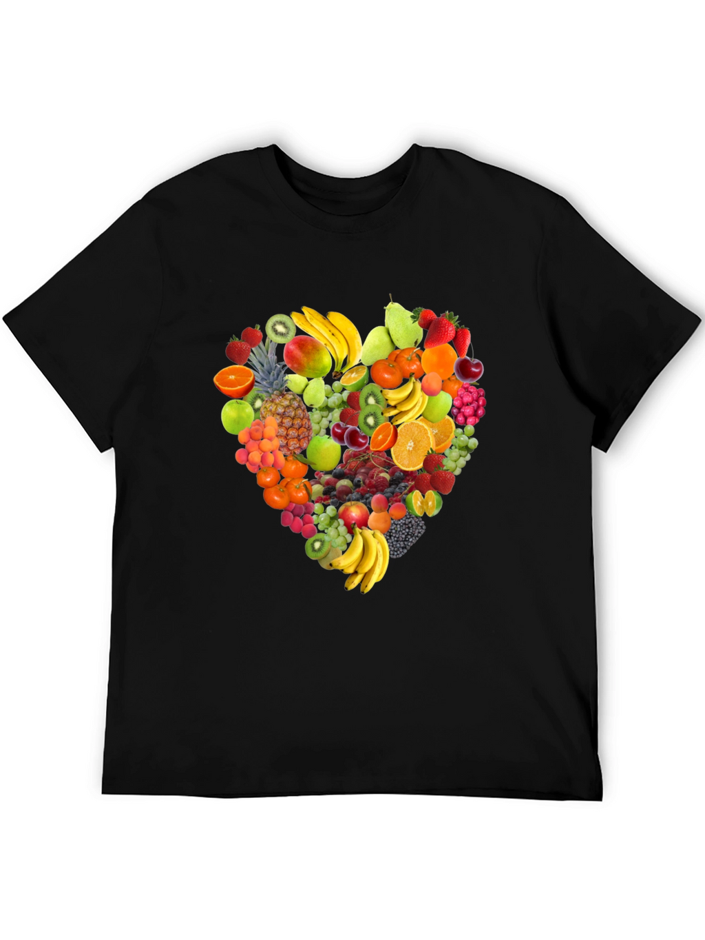 Fruit Heart T-Shirt - Stylish & Healthy