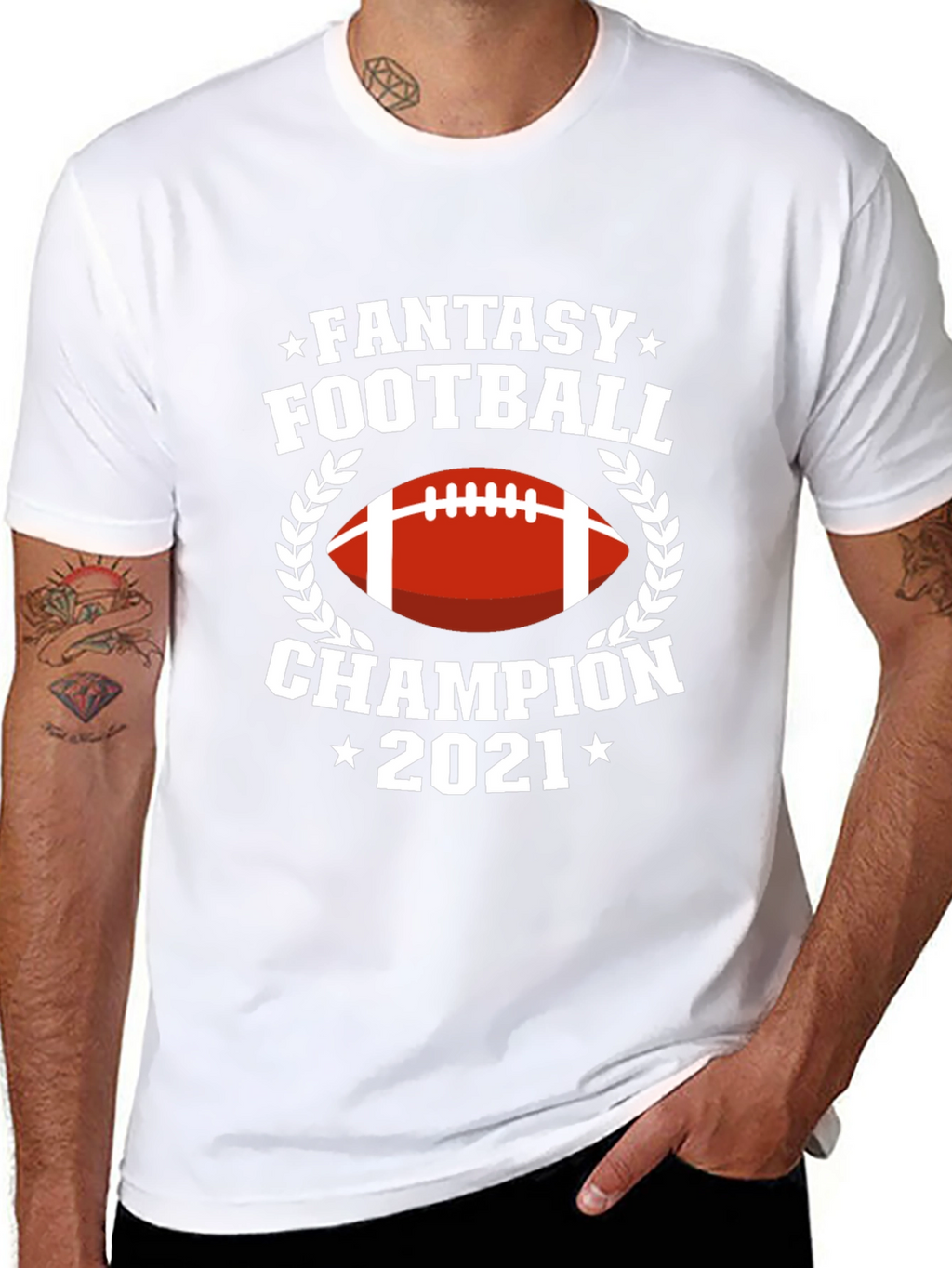 Fantasy Football Champion 2021 T-Shirt