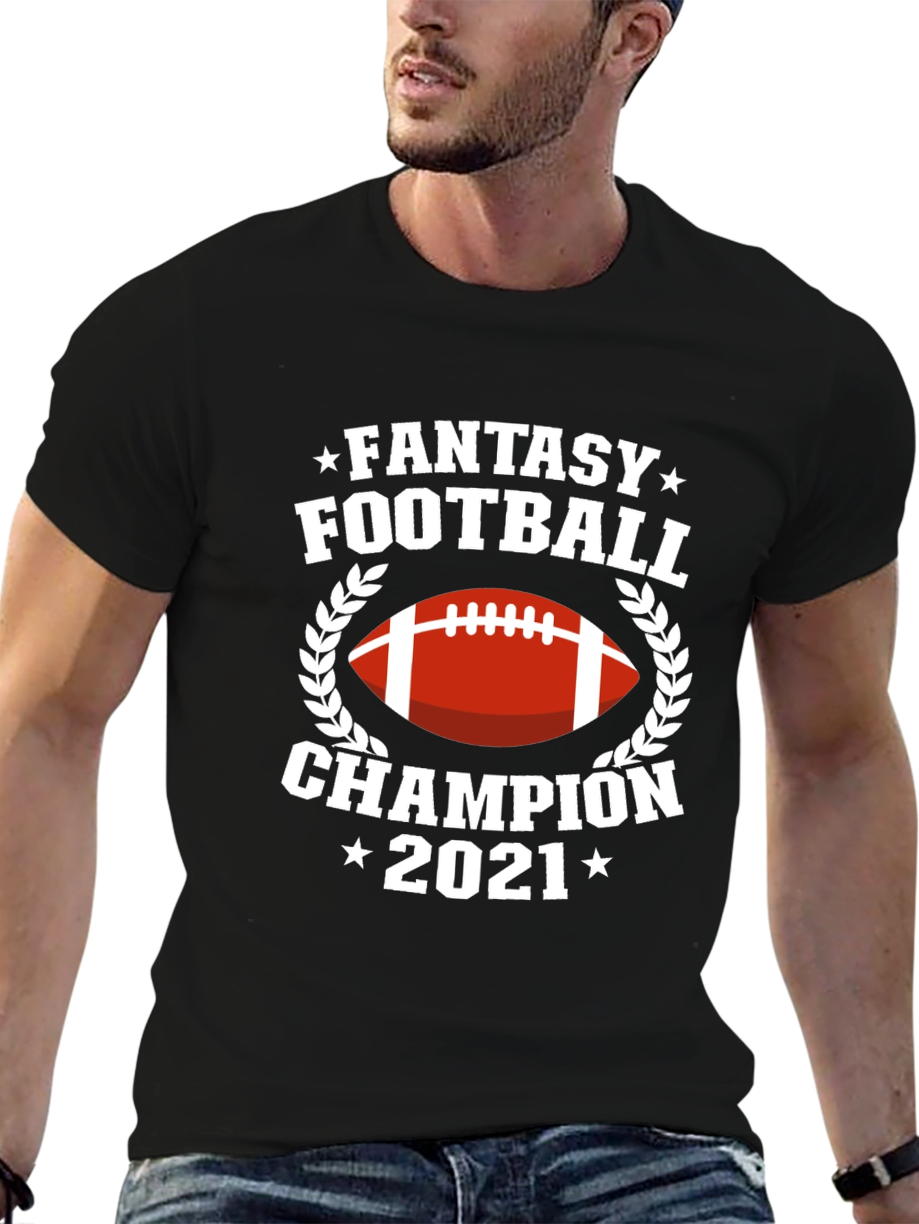 Fantasy Football Champion 2021 T-Shirt
