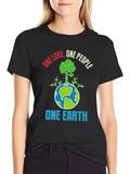 One Love One Earth Graphic T-Shirt