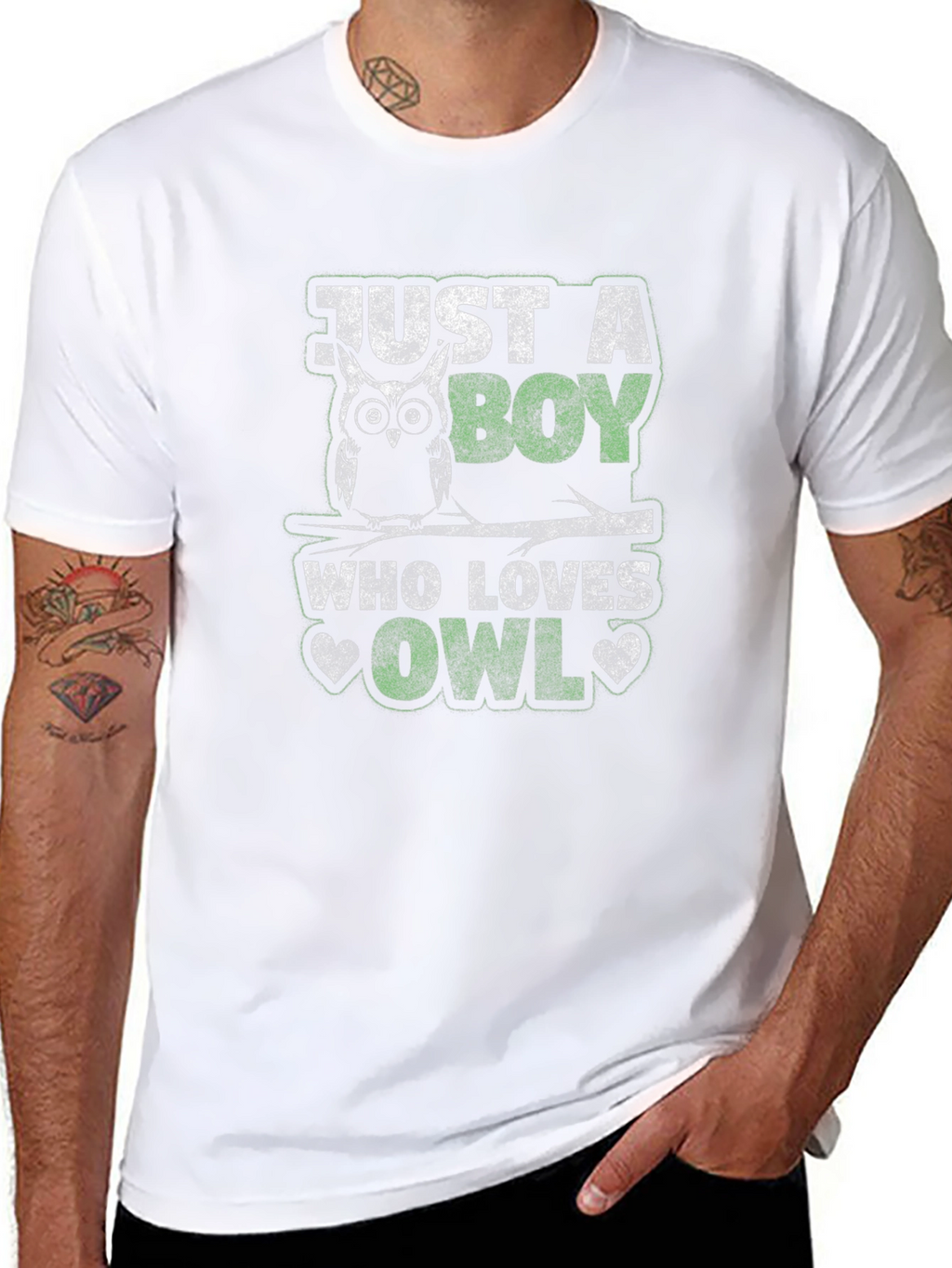Just A Boy Who Loves Owls T-Shirt
