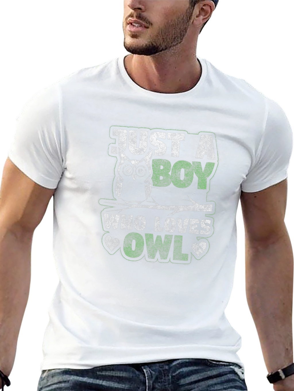 Just A Boy Who Loves Owls T-Shirt