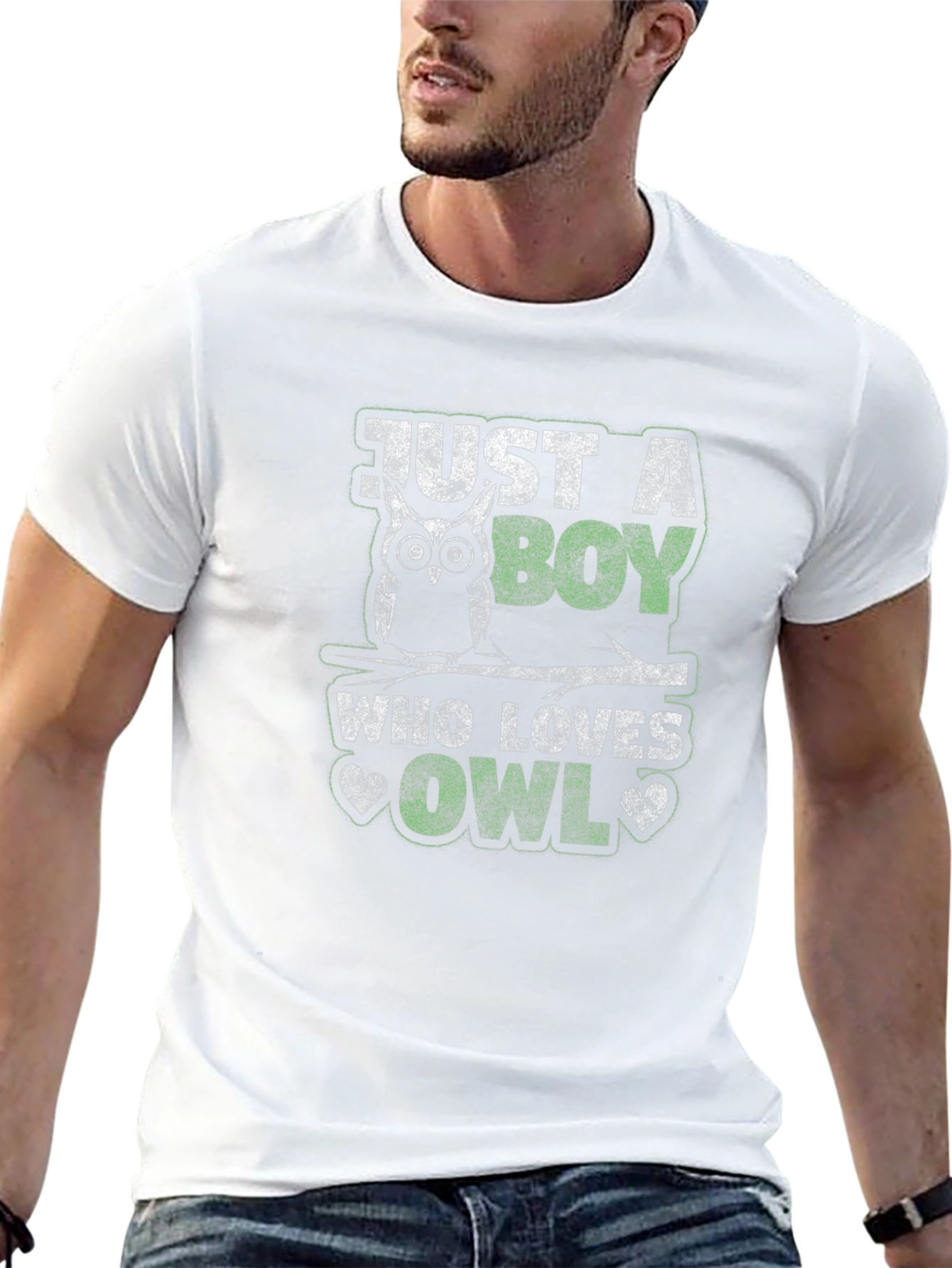 Just A Boy Who Loves Owls T-Shirt