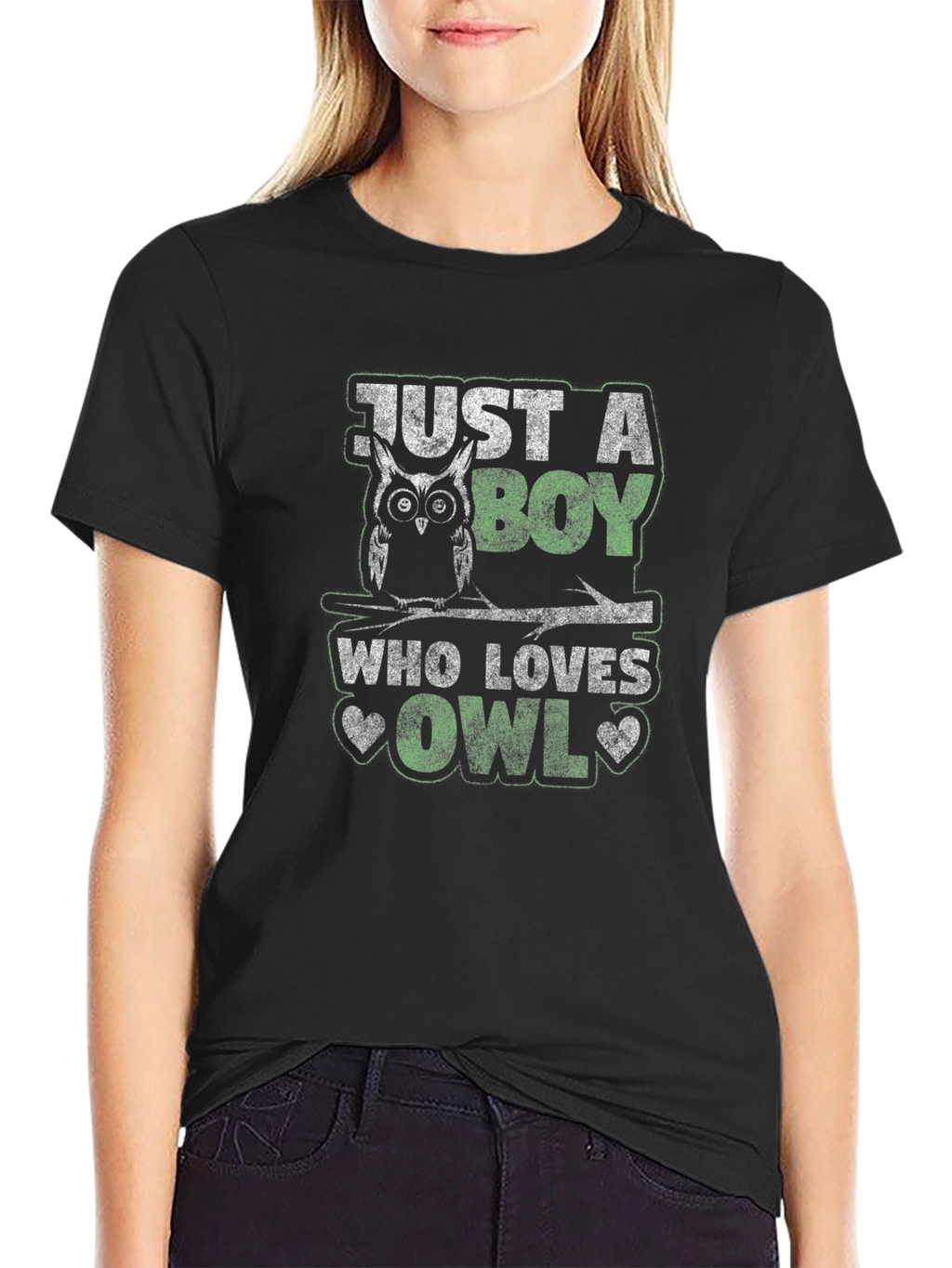 Just A Boy Who Loves Owls T-Shirt