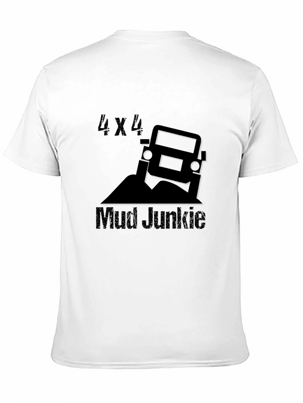 4x4 Mud Junkie Black T-Shirt