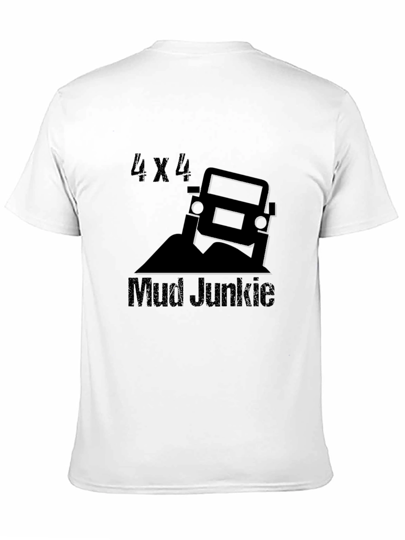 4x4 Mud Junkie Black T-Shirt