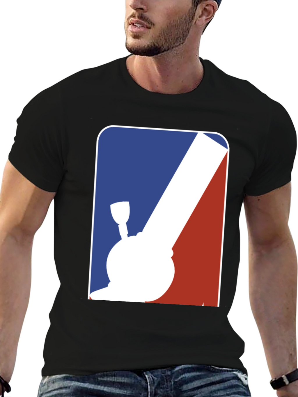Novelty Bong Graphic Tee - Cool & Edgy T-Shirt