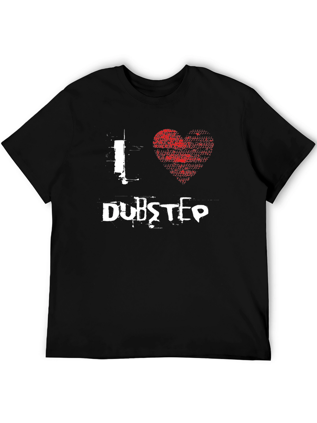 I Heart Dubstep Black Graphic Tee