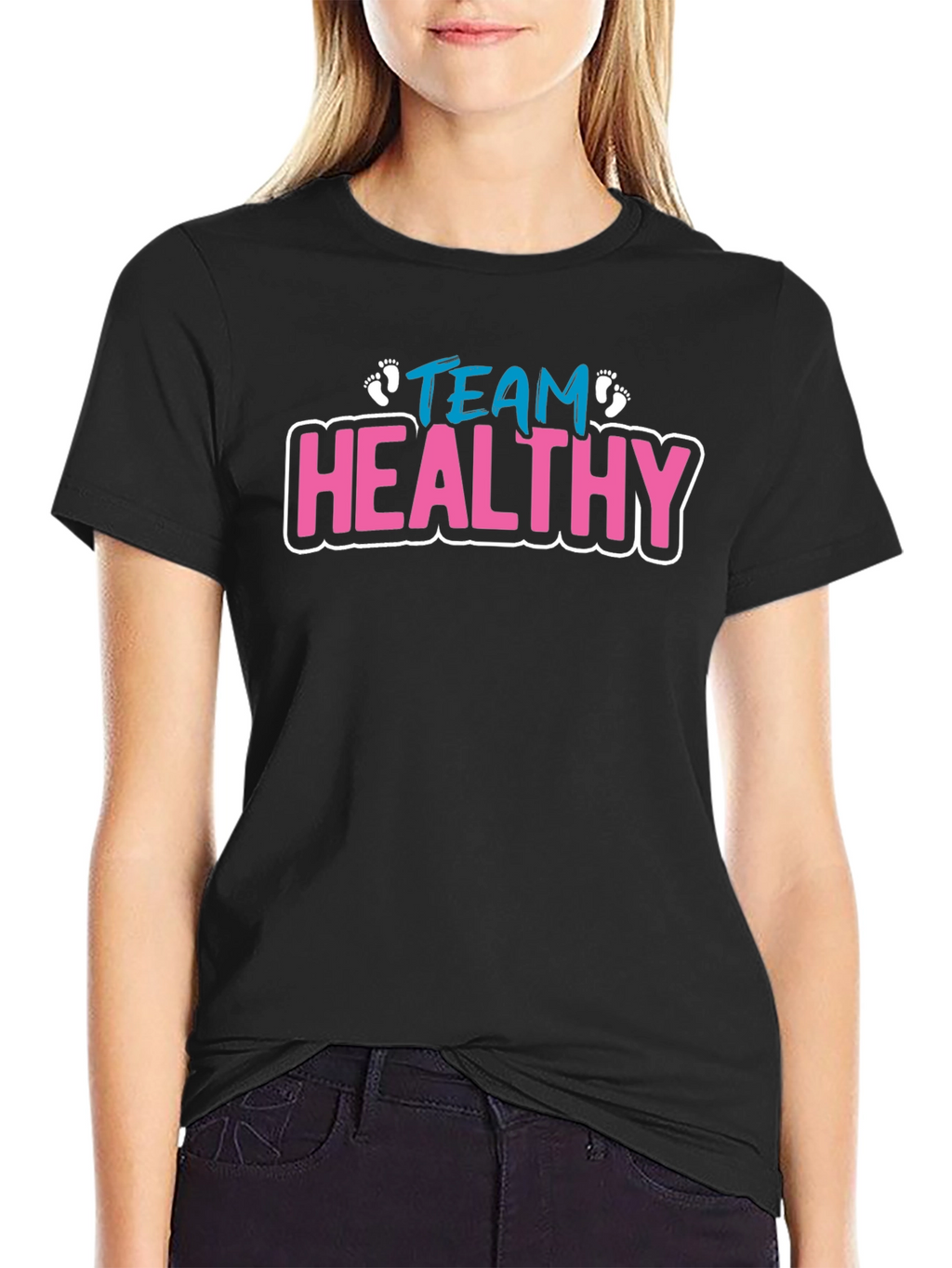 Team Healthy Baby Announcement T-Shirt