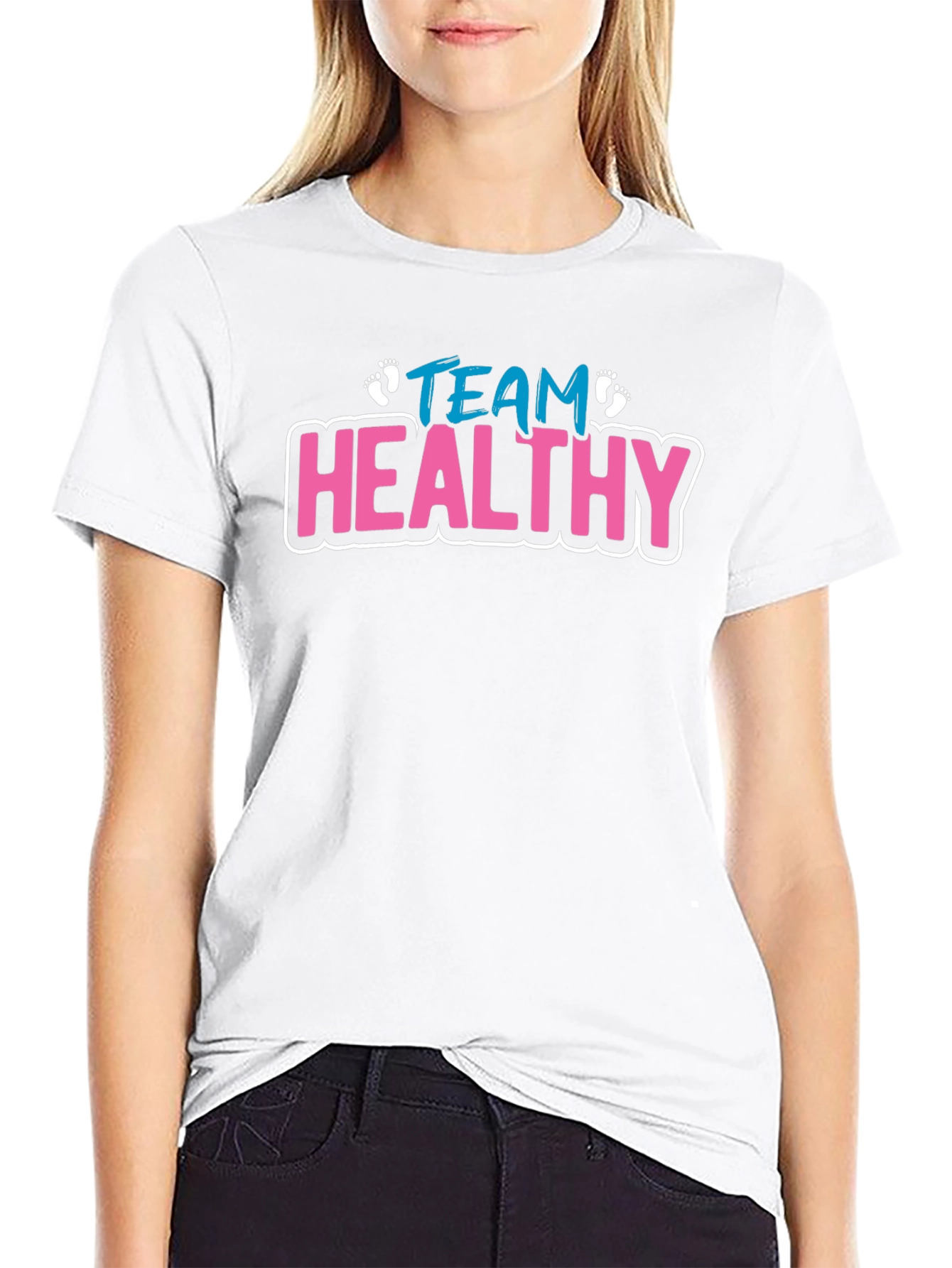 Team Healthy Baby Announcement T-Shirt
