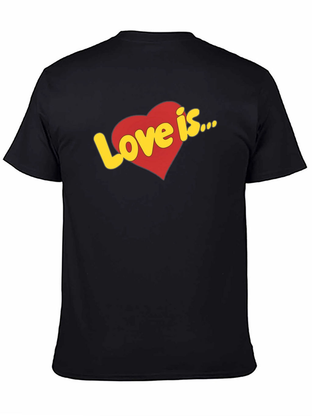 Love is... T-Shirt - Classic Heart Design