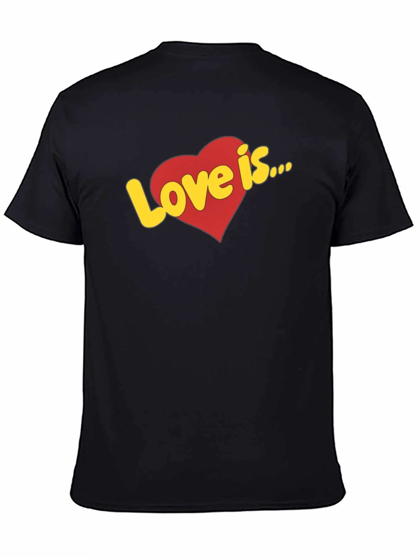 Love is... T-Shirt - Classic Heart Design