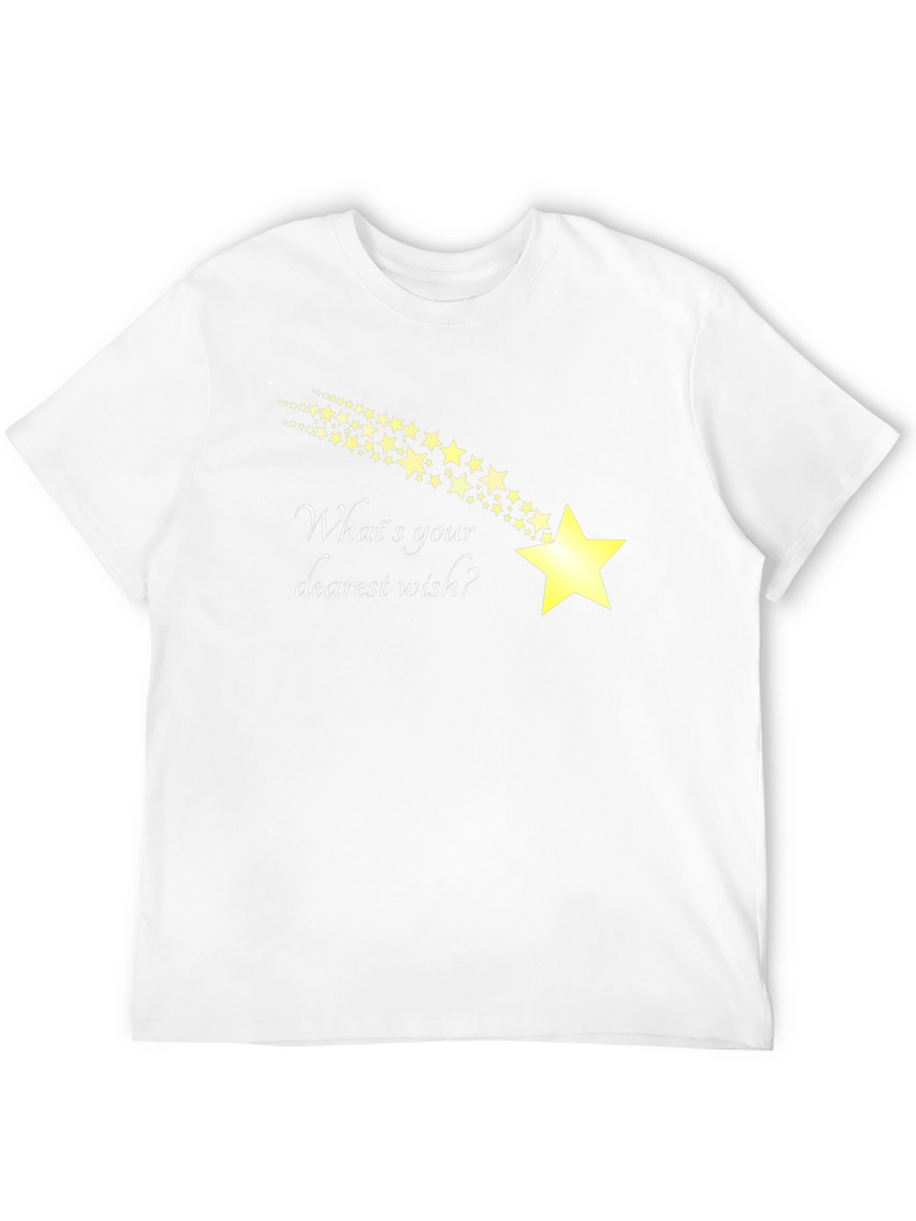 Wish Upon A Star Black T-Shirt