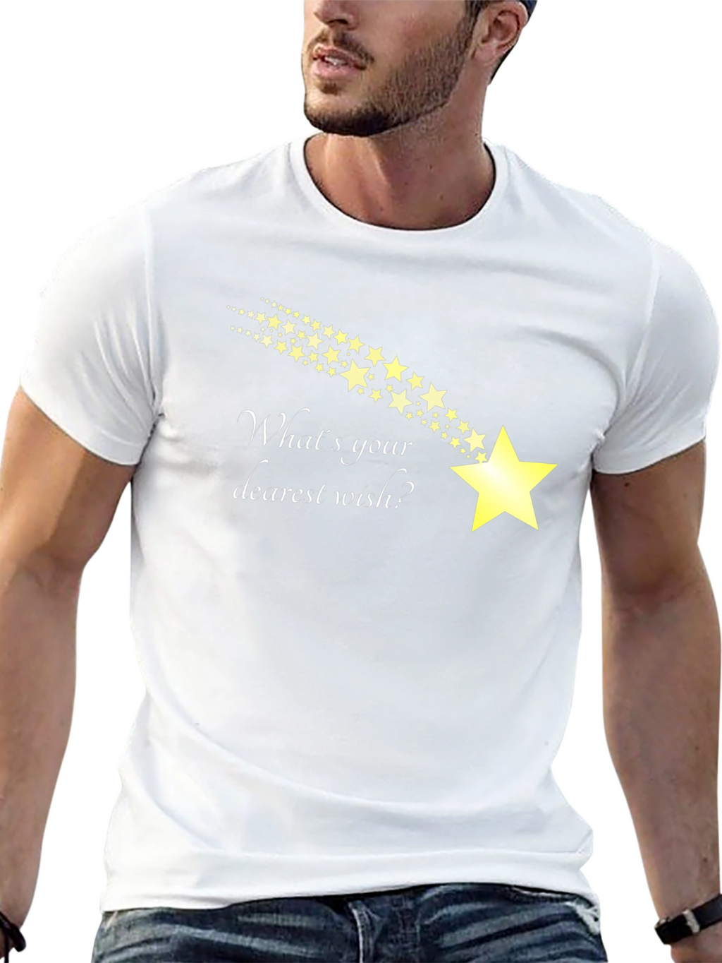 Wish Upon A Star Black T-Shirt