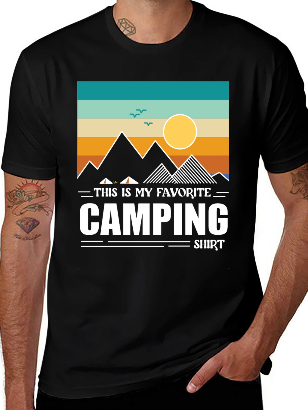 Camping Favorite Shirt Graphic Tee