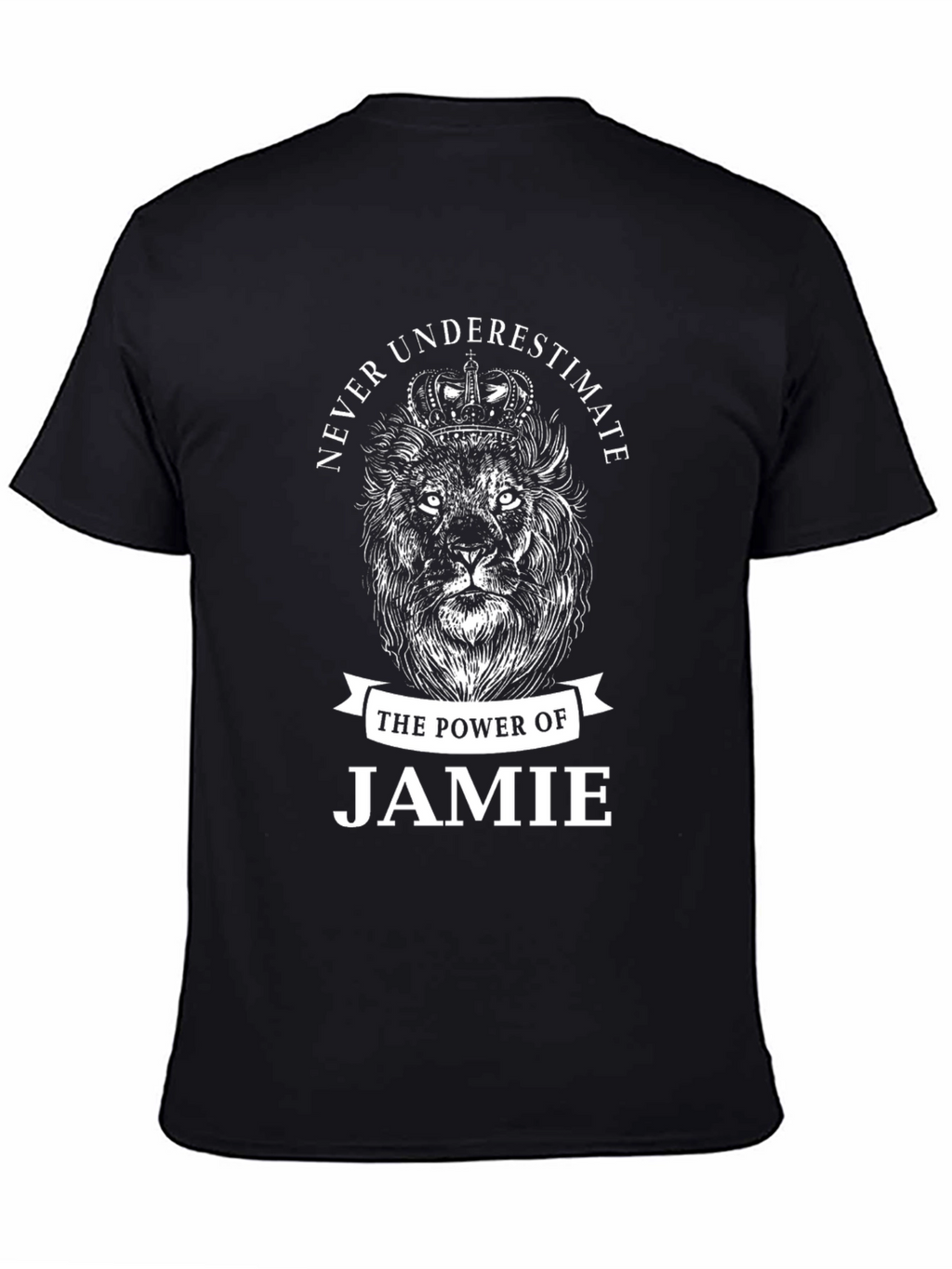 Never Underestimate Jamie Lion Graphic Tee
