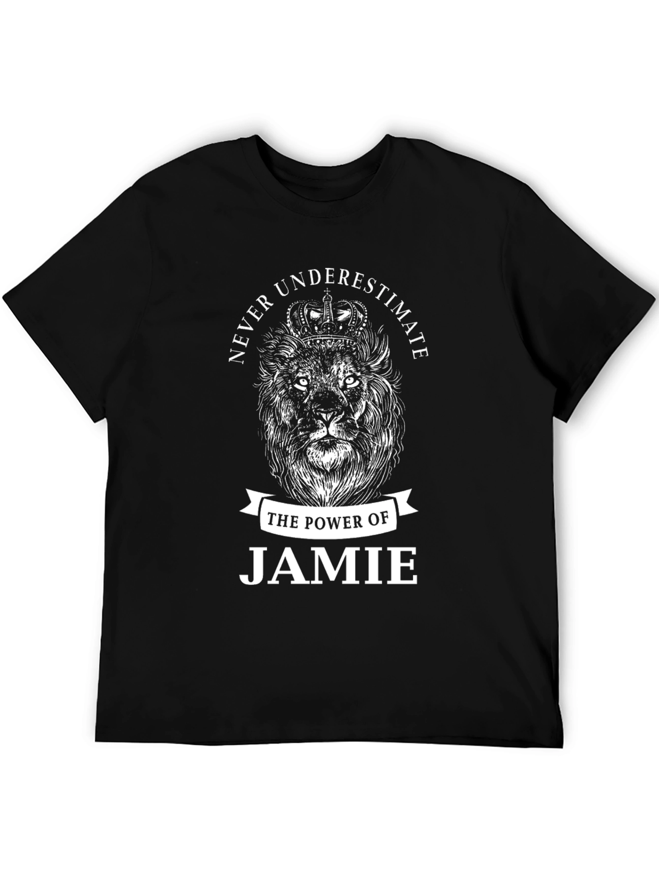 Never Underestimate Jamie Lion Graphic Tee