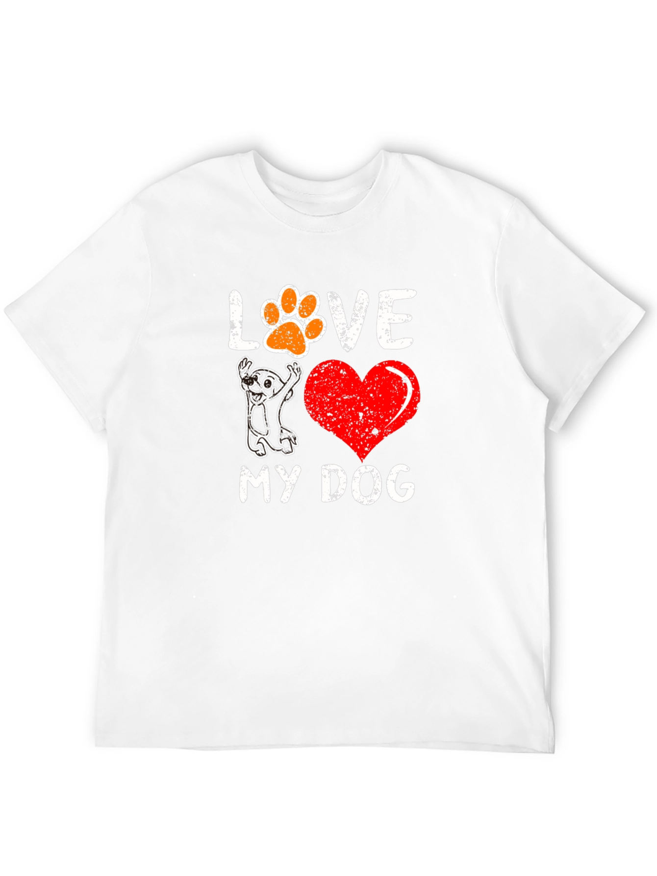 I Love My Dog Graphic Tee