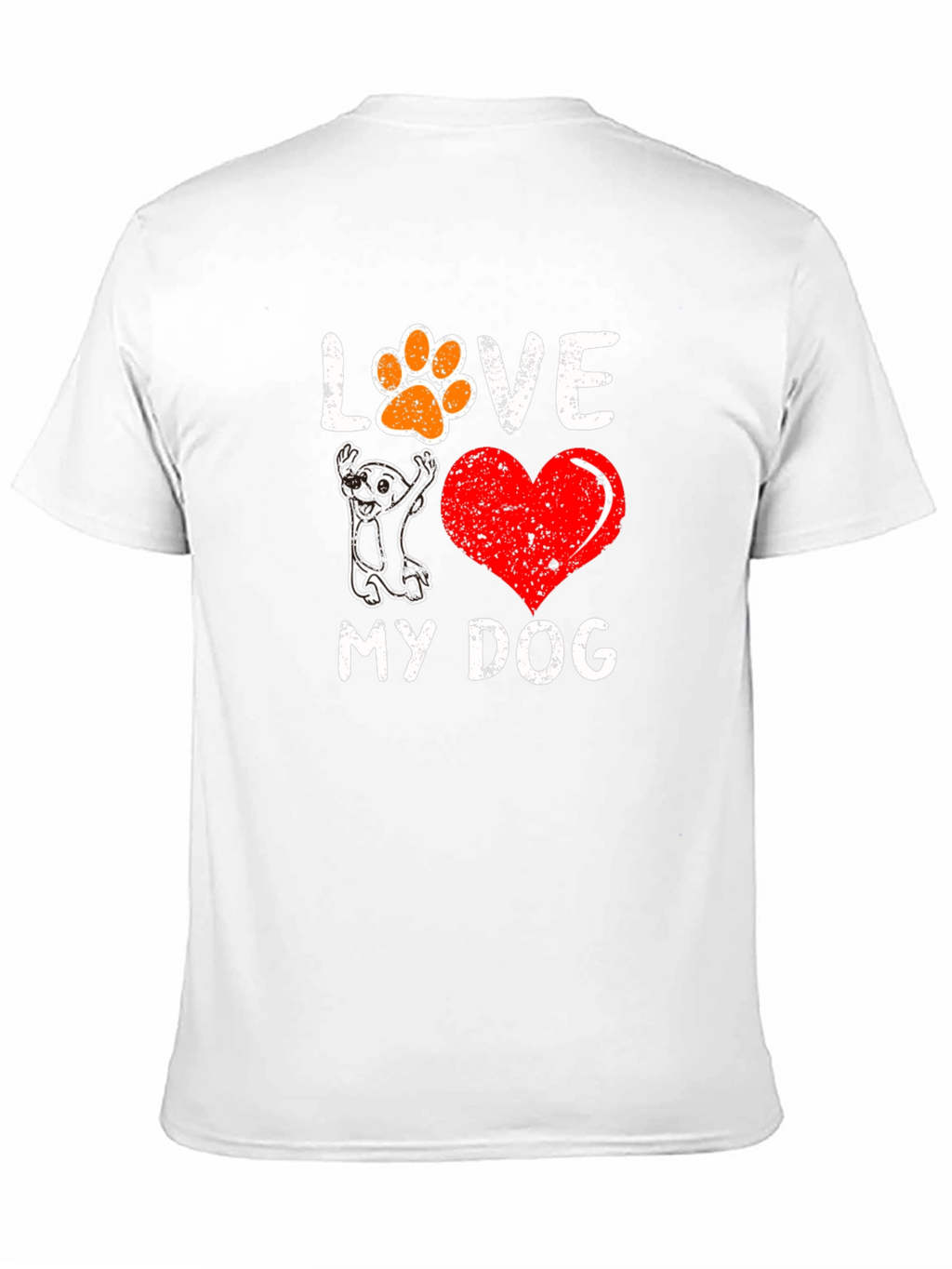I Love My Dog Graphic Tee