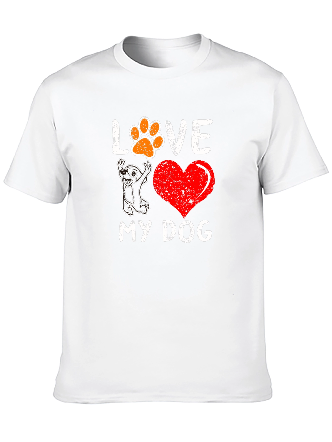 I Love My Dog Graphic Tee