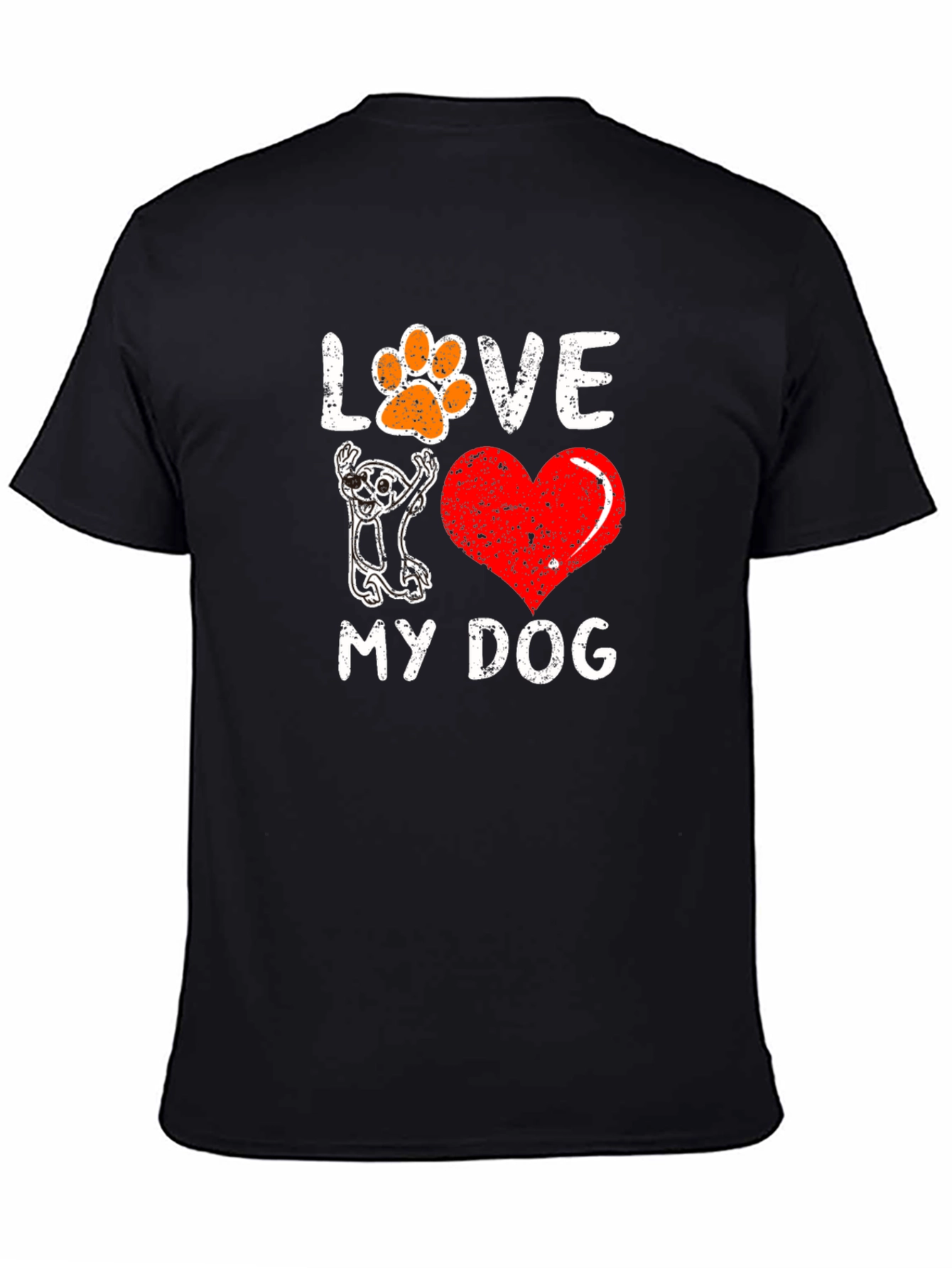 I Love My Dog Graphic Tee
