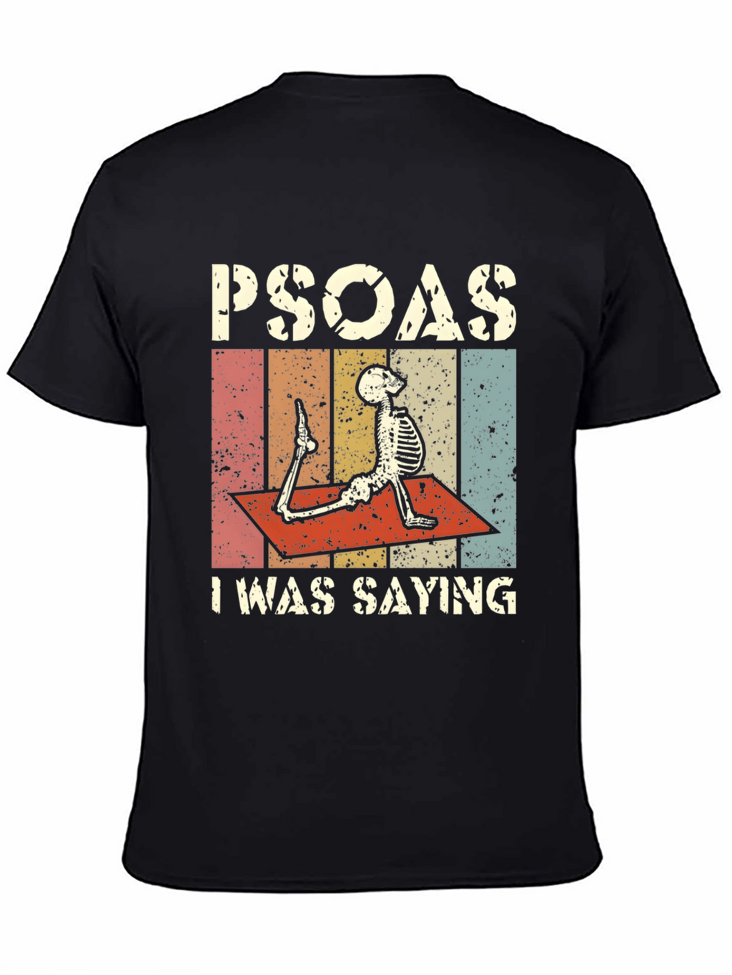 Psoas Yoga Skeleton Graphic Tee