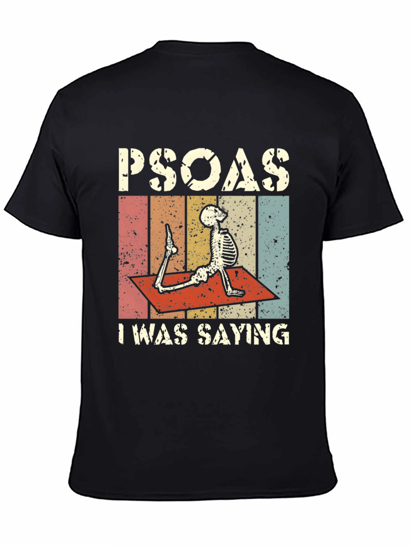 Psoas Yoga Skeleton Graphic Tee