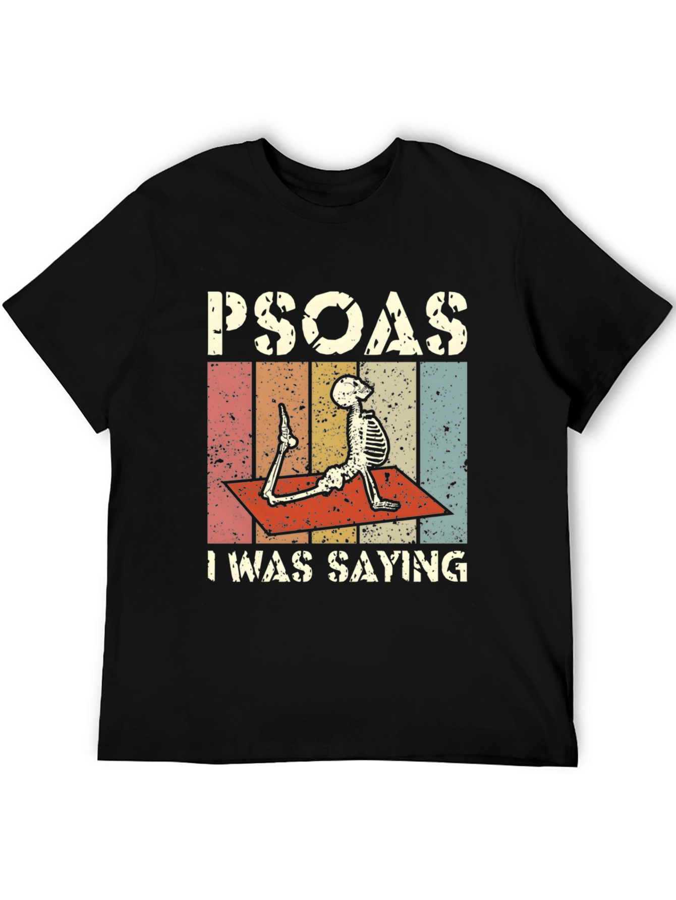 Psoas Yoga Skeleton Graphic Tee