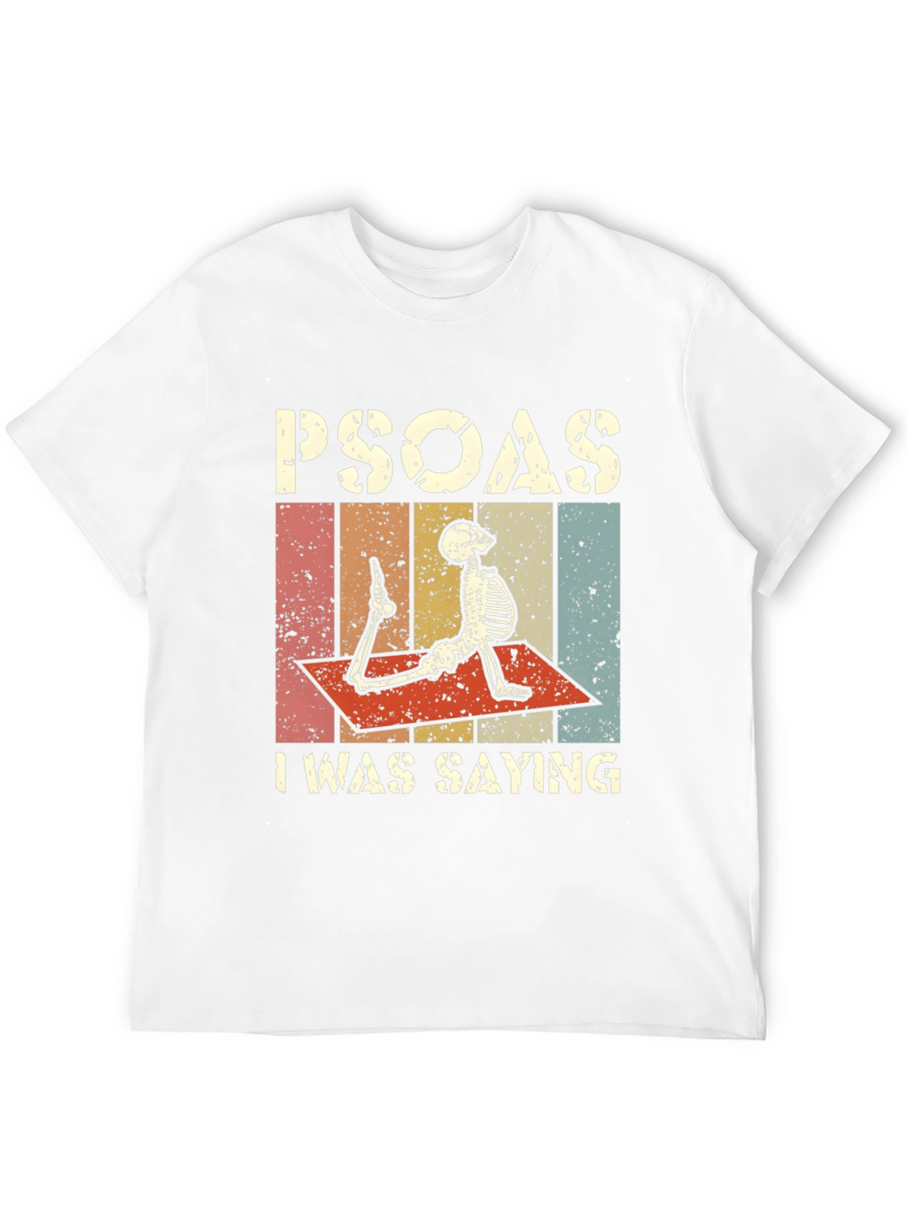 Psoas Yoga Skeleton Graphic Tee