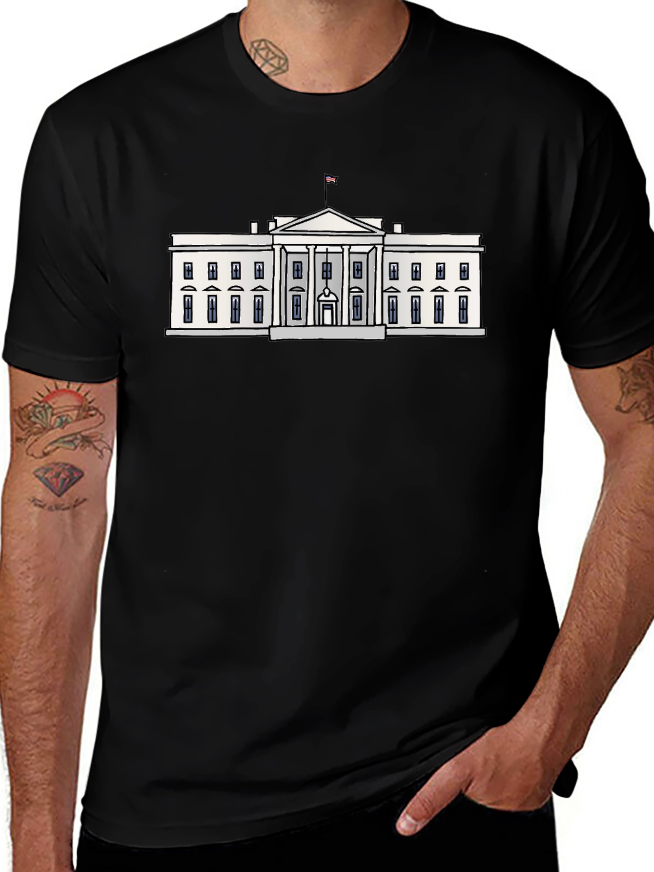 White House Graphic T-Shirt