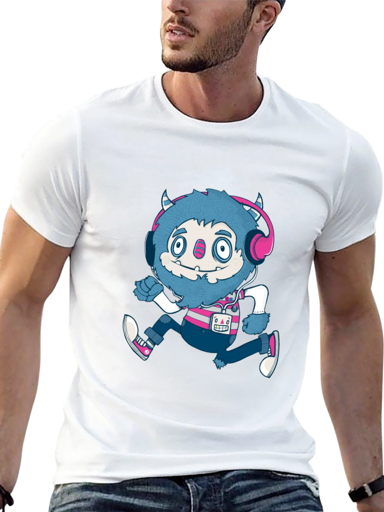 Monster Graphic T-Shirt - Funky & Fun