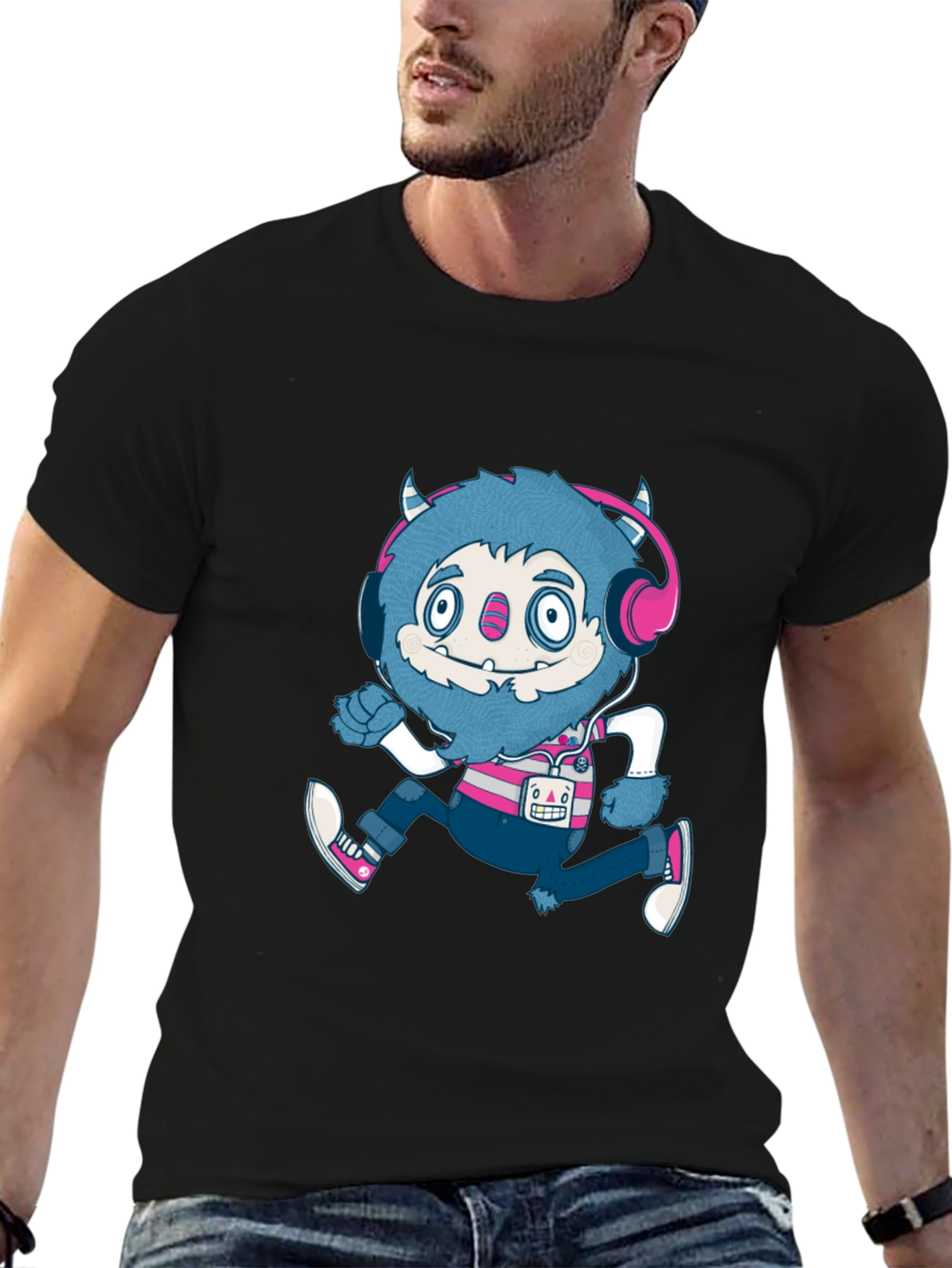 Monster Graphic T-Shirt - Funky & Fun