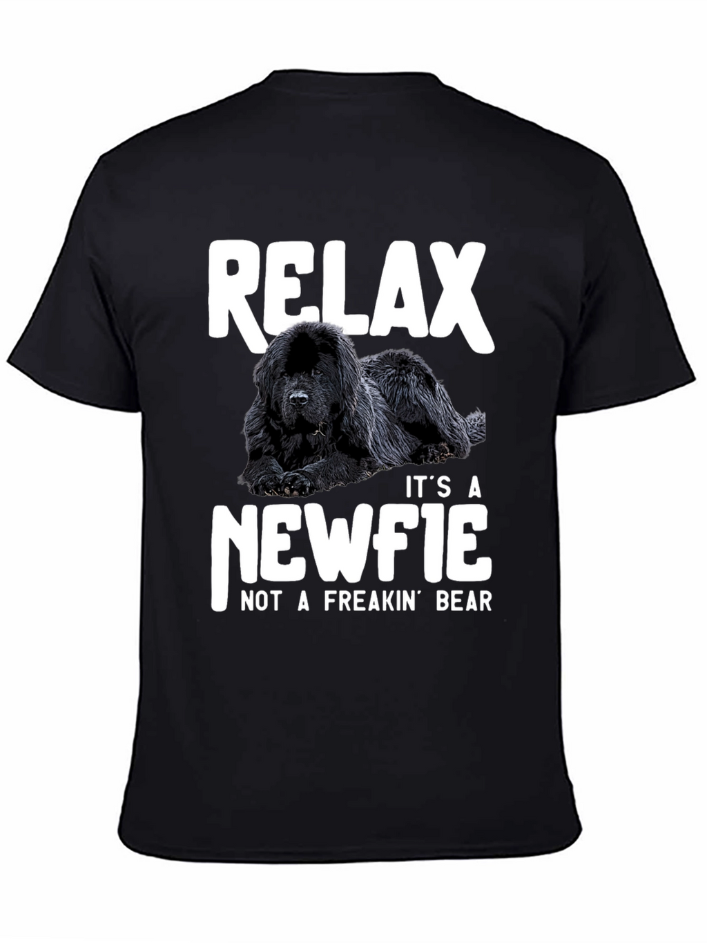 Relax Newfie Dog T-Shirt