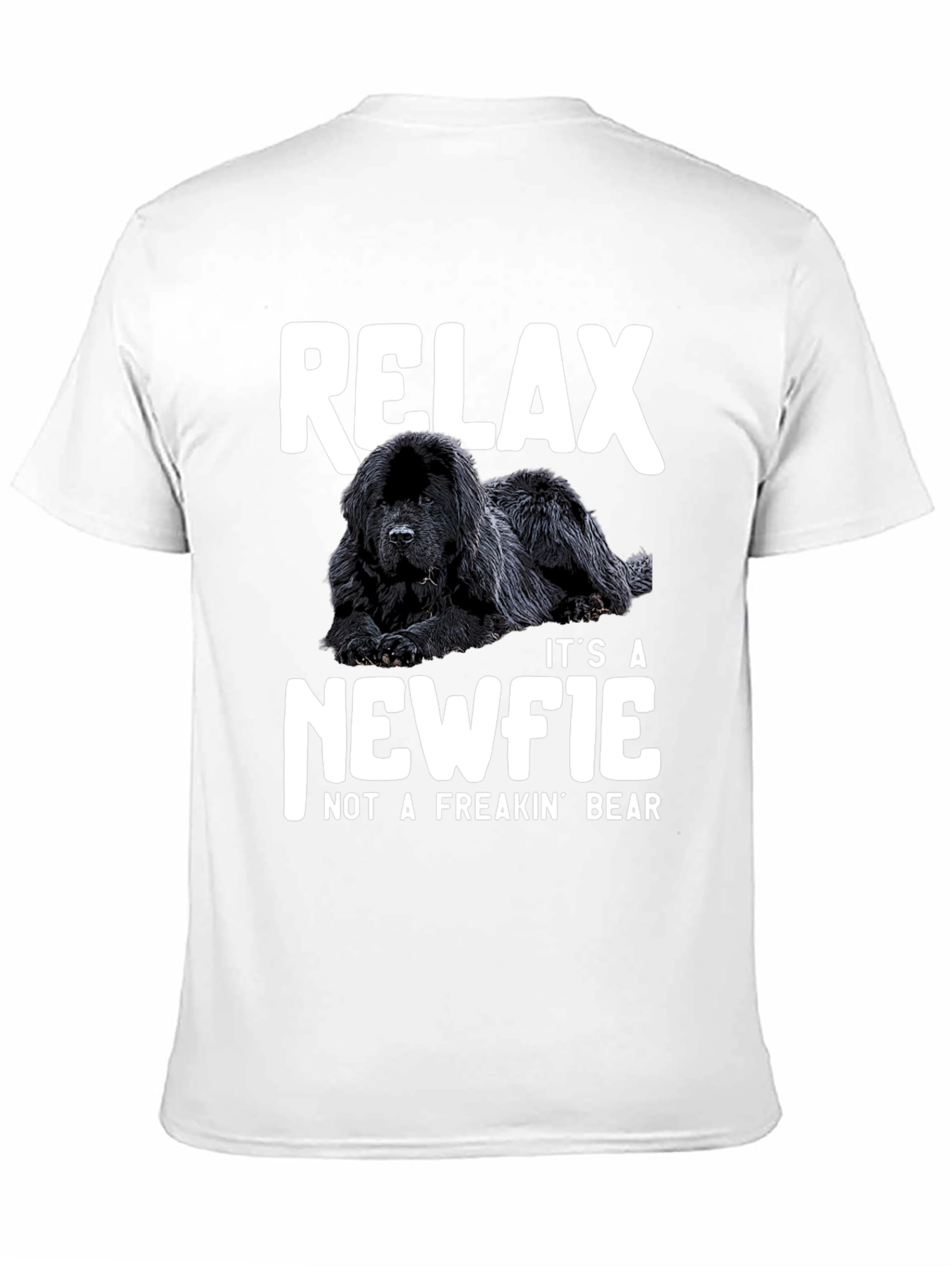 Relax Newfie Dog T-Shirt