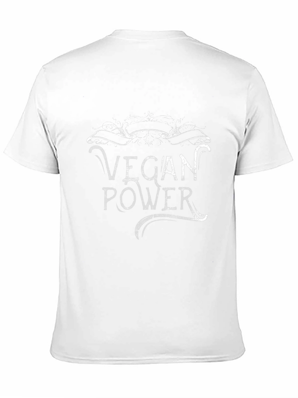 Vegan Power Graphic Tee - Black Unisex T-Shirt
