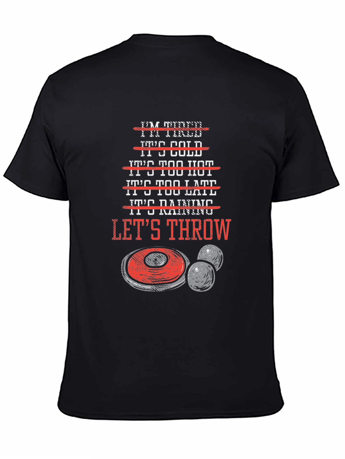 Lets Throw T-Shirt Bocce Balls