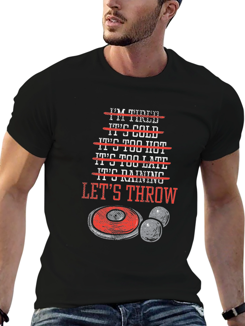 Lets Throw T-Shirt Bocce Balls