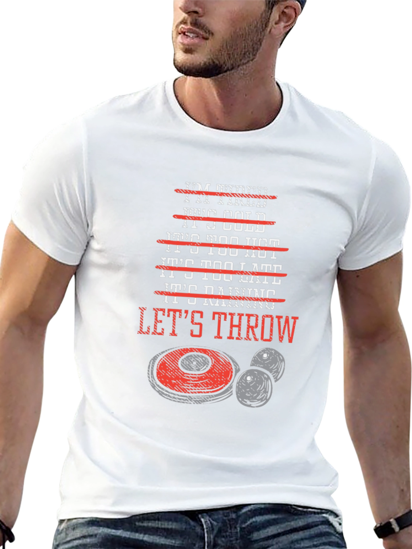 Lets Throw T-Shirt Bocce Balls