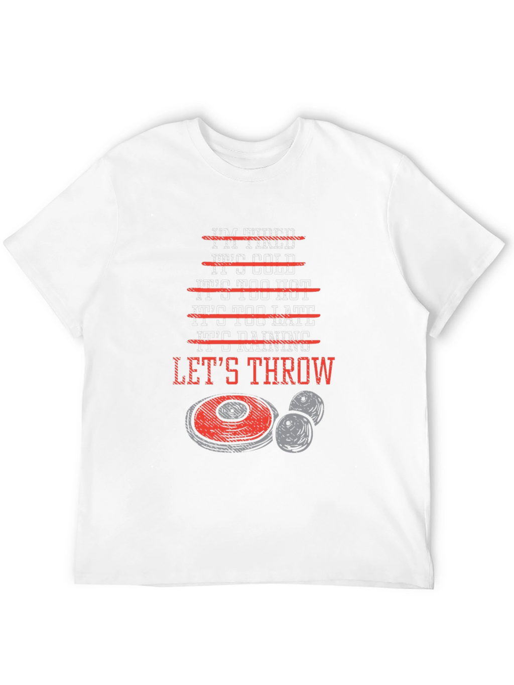 Lets Throw T-Shirt Bocce Balls