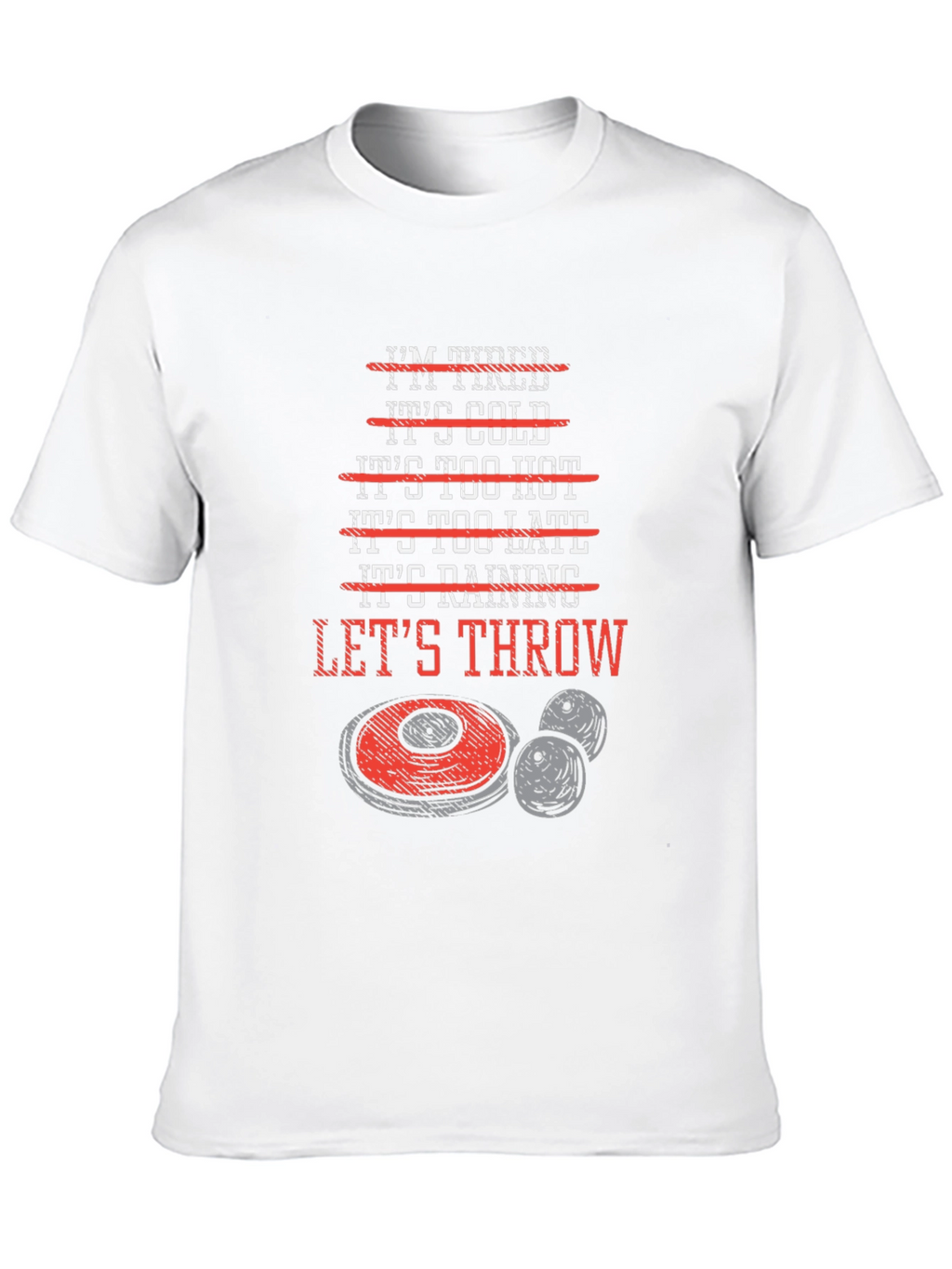 Lets Throw T-Shirt Bocce Balls