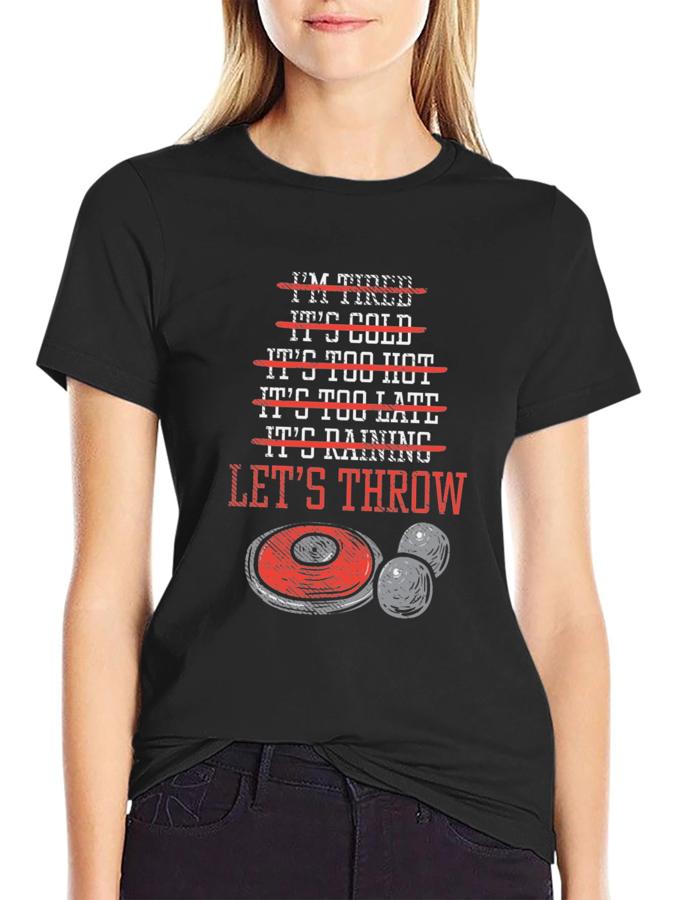 Lets Throw T-Shirt Bocce Balls