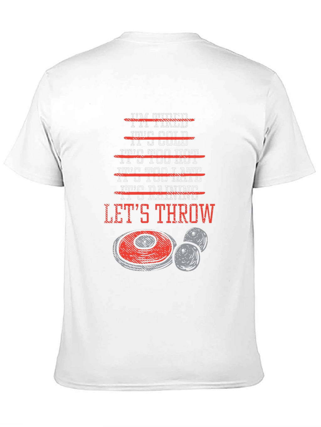 Lets Throw T-Shirt Bocce Balls