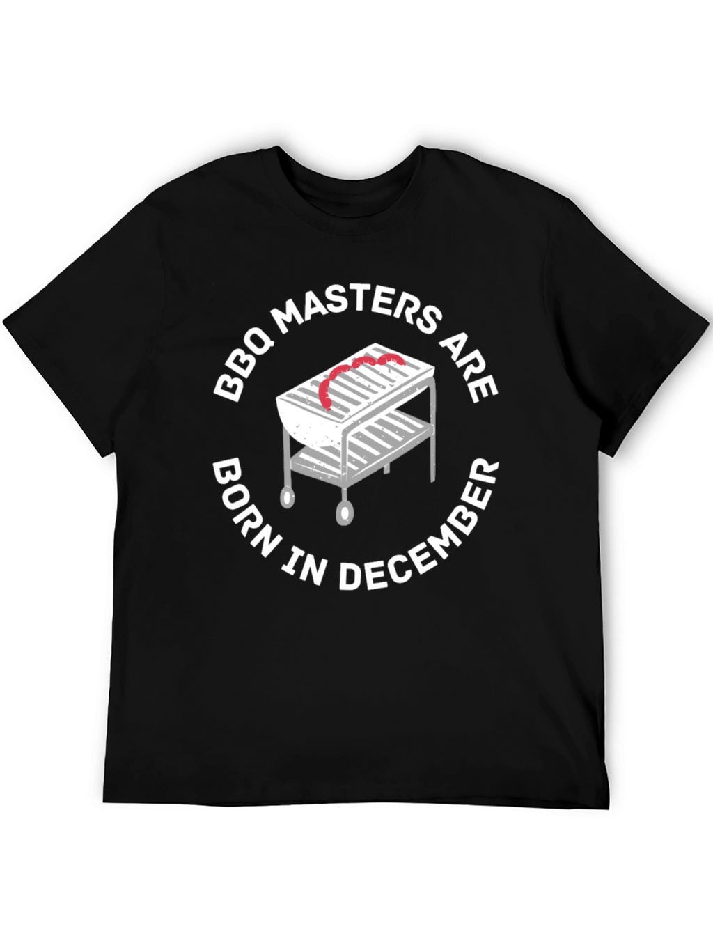 BBQ Masters Born in December T-Shirt