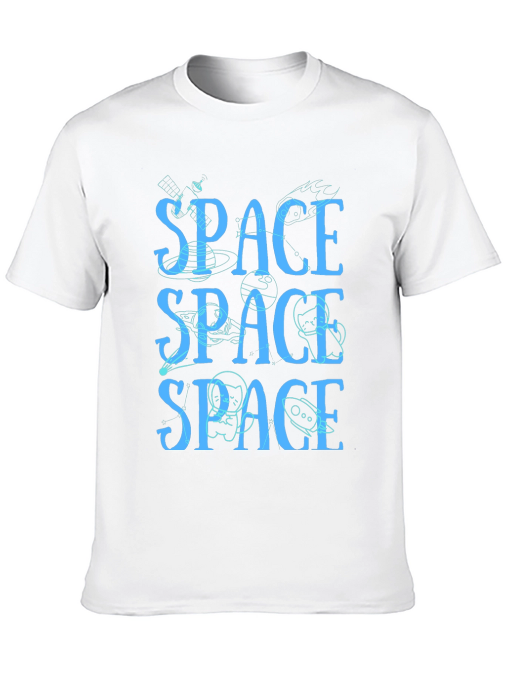 Space T-Shirt - Novelty Graphic Tee
