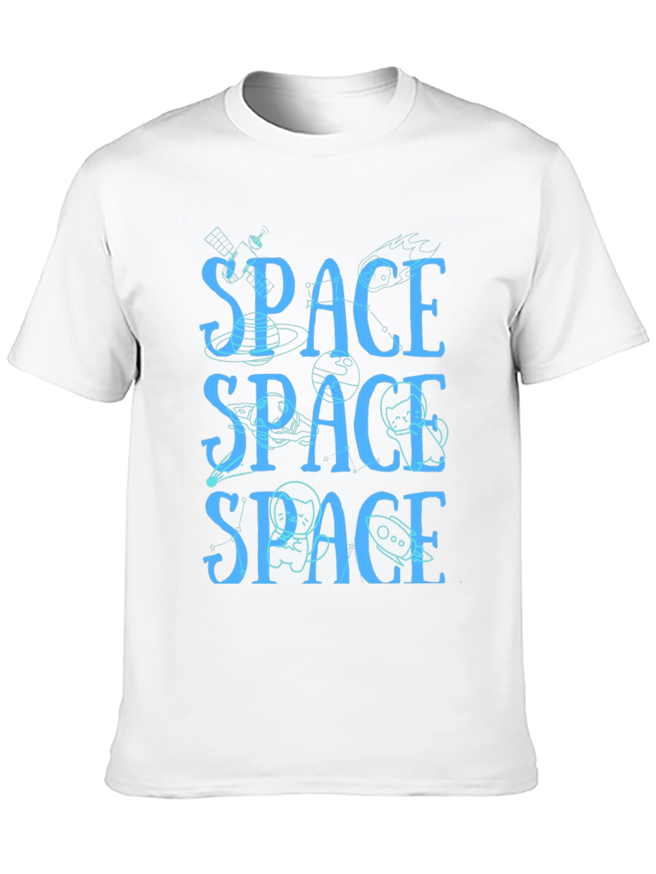 Space T-Shirt - Novelty Graphic Tee