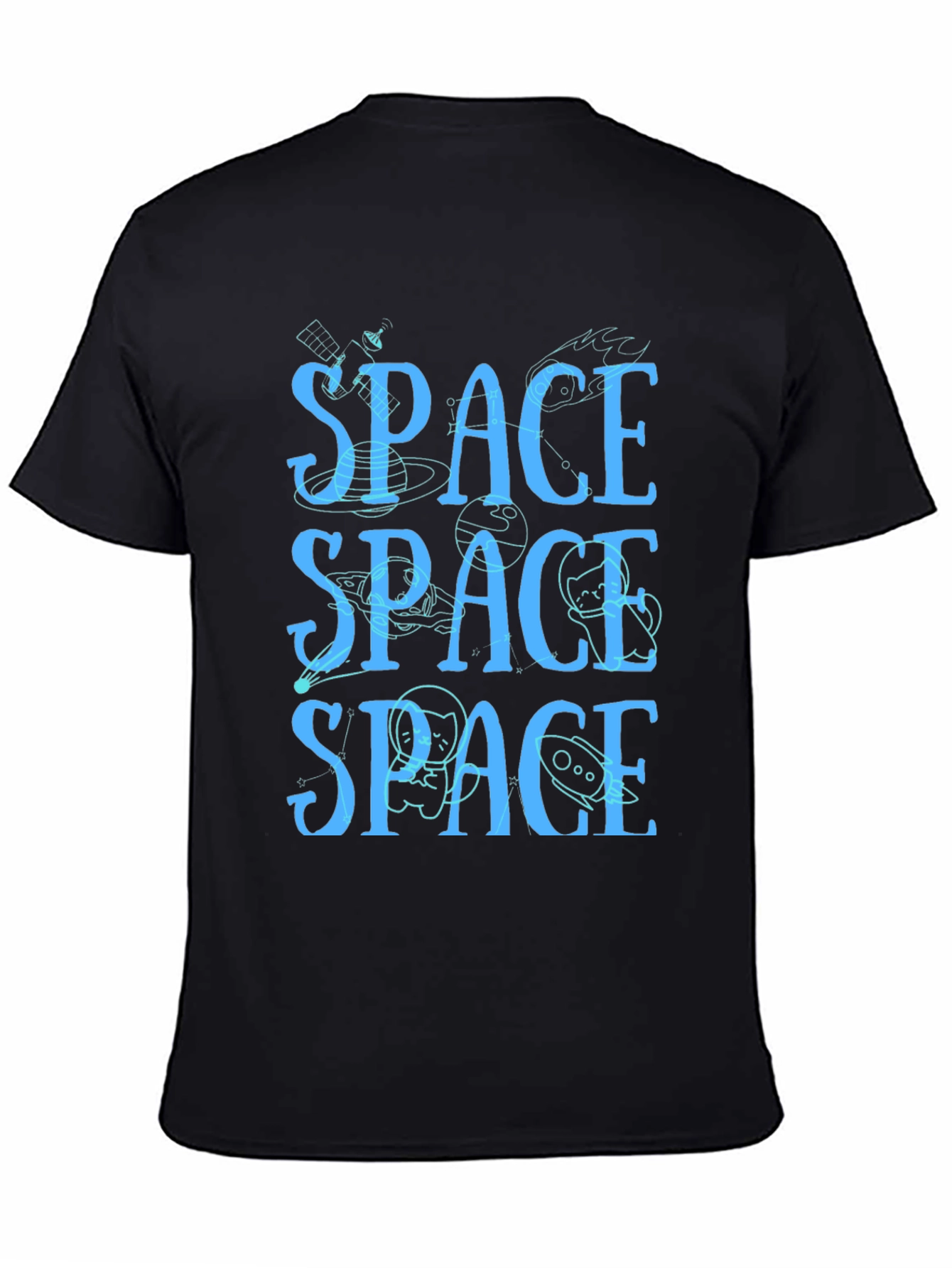 Space T-Shirt - Novelty Graphic Tee
