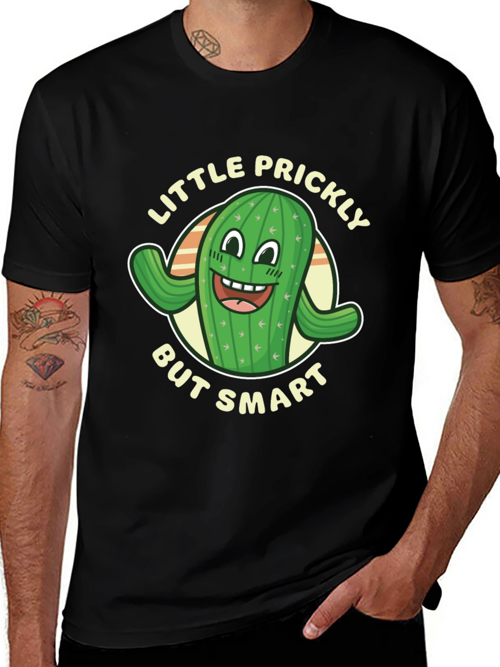 Little Prickly But Smart Cactus T-Shirt