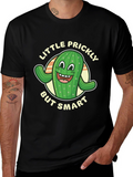 Little Prickly But Smart Cactus T-Shirt