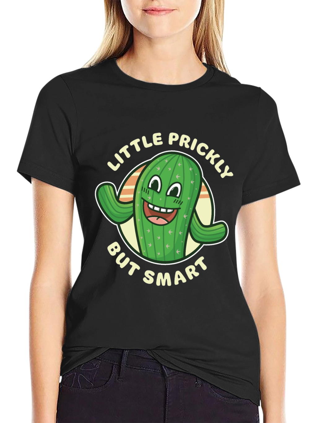 Little Prickly But Smart Cactus T-Shirt
