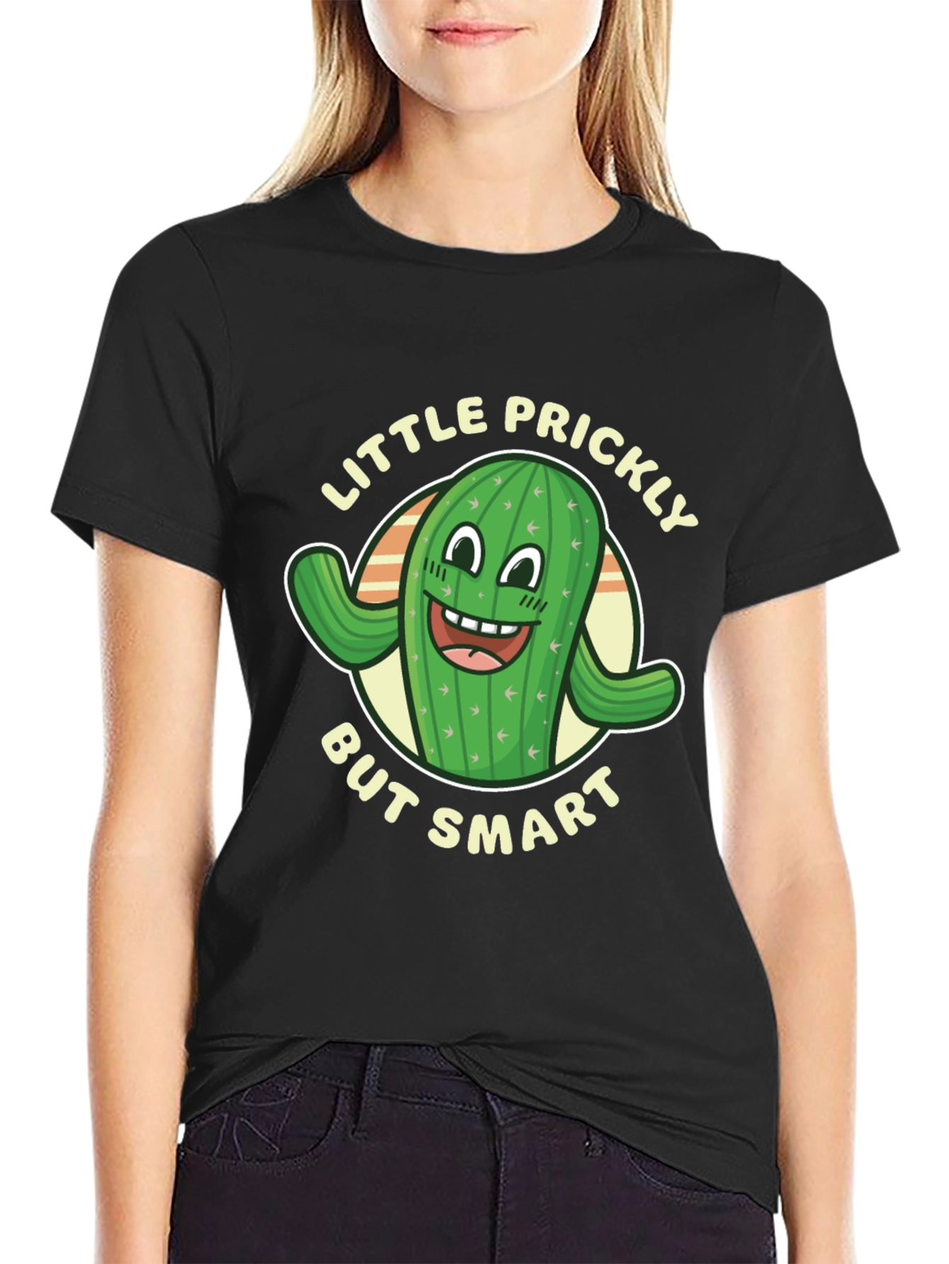 Little Prickly But Smart Cactus T-Shirt